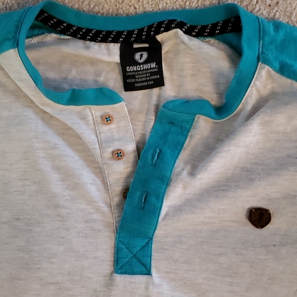 3/4 sleeve GONGSHOW Hockey shirt - Picture 2 of 2